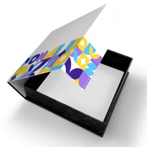 Estuche o caja con tapa magnética 4 cuerpos